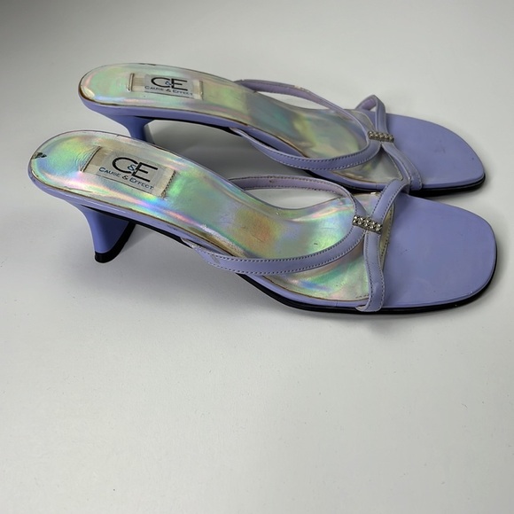 Cause  & Effect Mauve Kitten Heel Shoe - Picture 2 of 8